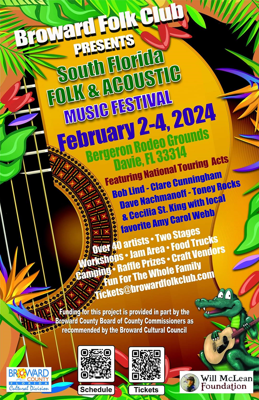 READ/BUY TICKETS: South Florida Folk Acoustic Music Festival